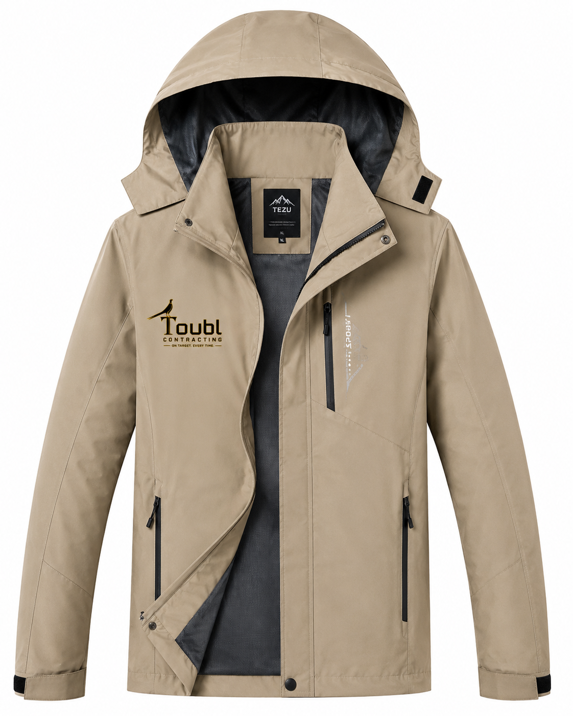 ERG Rain Jacket - Toubl Logo
